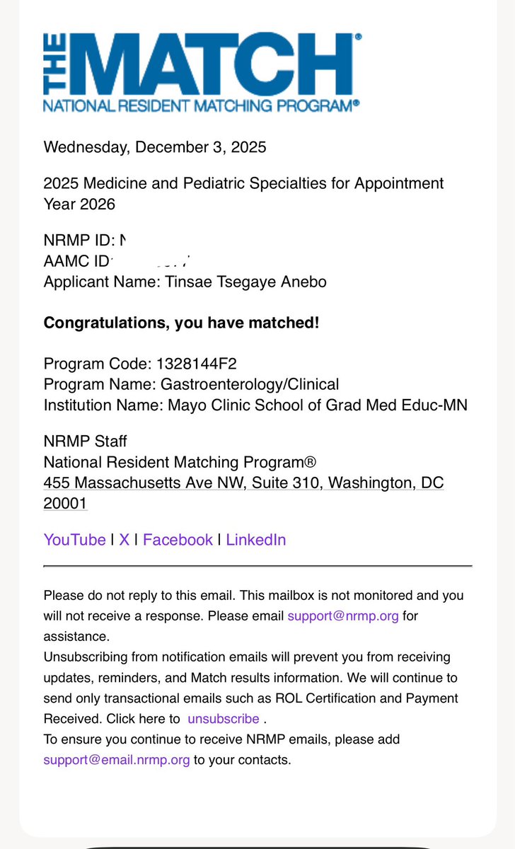 Tinsae Tsegaye, MD tweet media