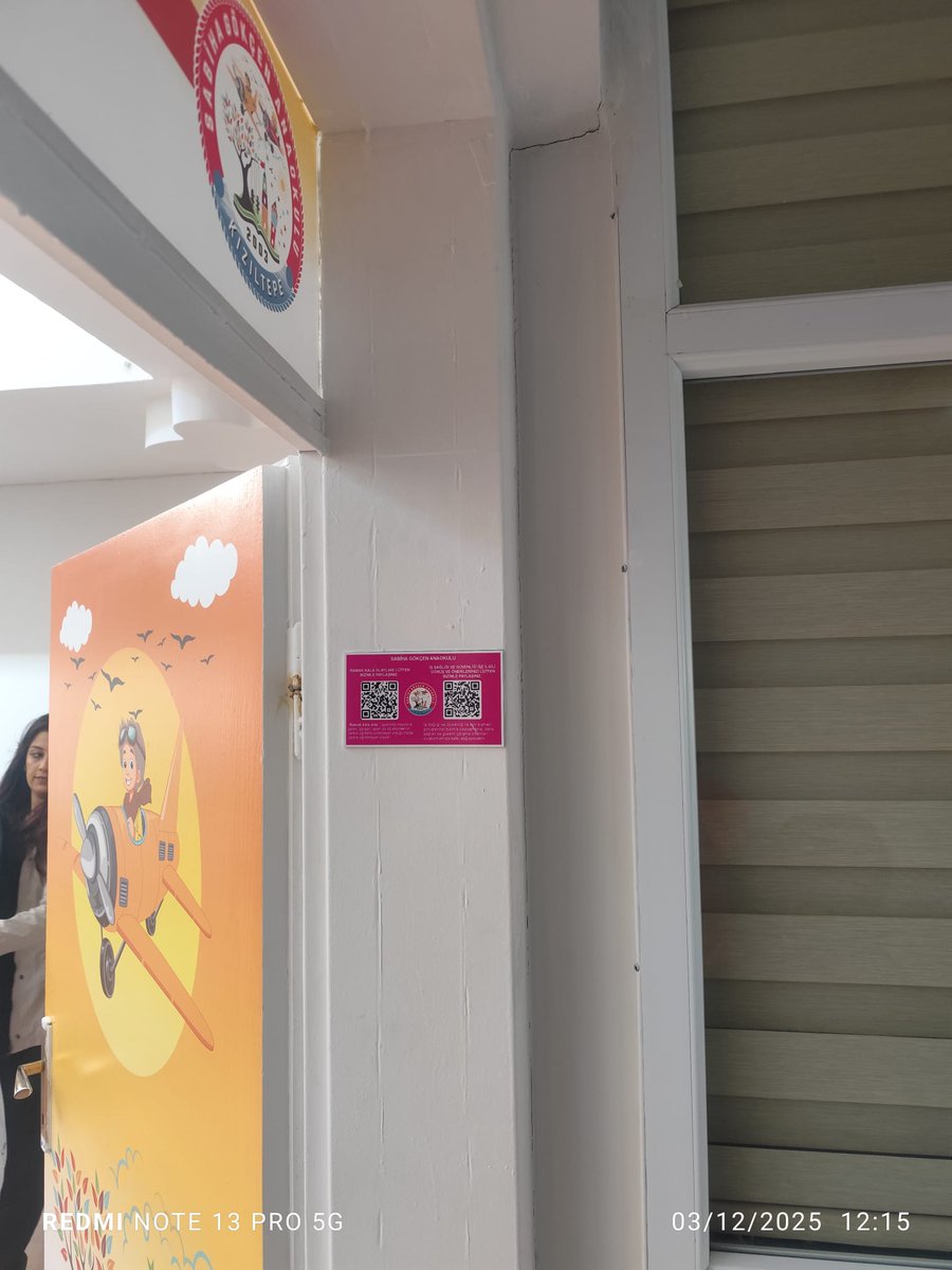 TSENISO 45001  ISGYS Kapsamında ISG politikasını ilan ederek bildirim kanallarıyla birlikte uygun alanlara asan <a href="/Sabihagokcen47/">Kızıltepe Sabiha Gökçen Anaokulu</a> bu güzel çalışmalarından ötürü kutluyor,  <a href="/NursenDemir47/">NURŞEN DEMİR</a> ve <a href="/SinSerap88491/">Serap Sin</a>  hanimefendileri tebrik ediyorum.  Ellerinize sağlık.