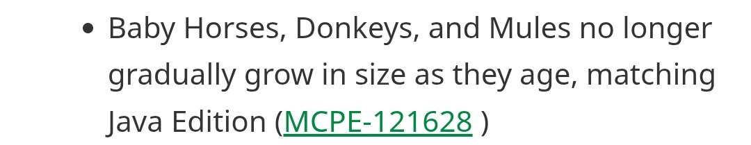 Yes Mojang, this is totally the parity we wanted...who wants cool and interesting details anyways.