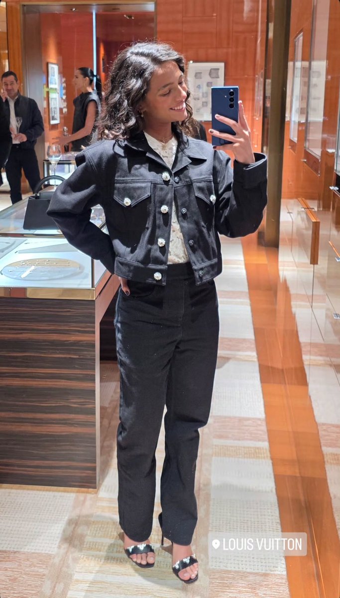 supportrayssa's tweet image. A mais linda! 🥹

📲 | rayssalealsk8 via insta storie.