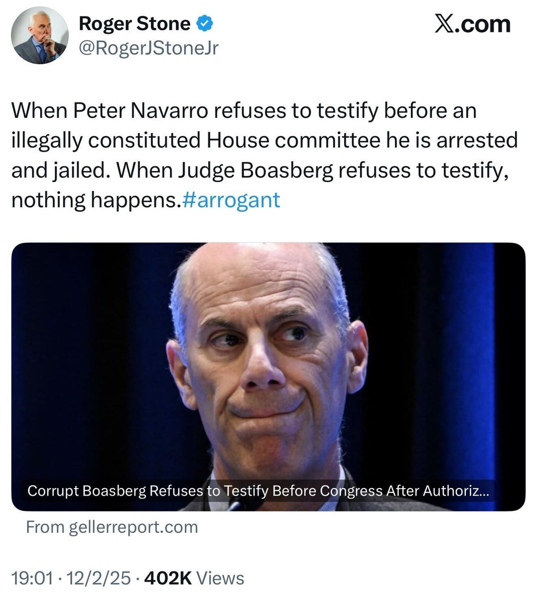 Commentary 🇺🇸 Tom Homan tweet media