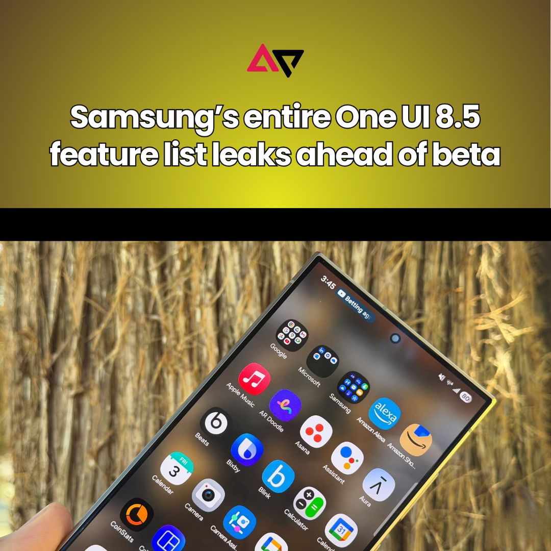 AndroidPolice's tweet image. The beta’s not even live yet, but the changelog reads like Samsung accidentally released a novella.

androidpolice.com/samsungs-entir…