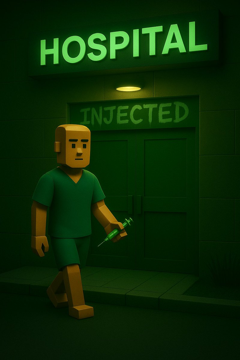 You enter because you need help.🩸

You stay because the injections… change you. 💉

set inside a hospital that does not care.

You explore, inject, upgrade, mutate,

This isn’t a game.
It’s a clinical experiment with incentives.
Prepare yourself. 😶‍🌫️
Coming soon...