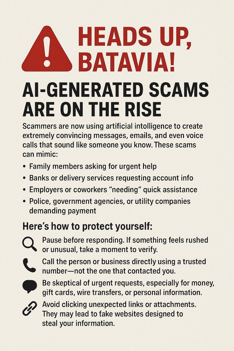Batavia Police Illinois (@bataviapolice) on Twitter photo 