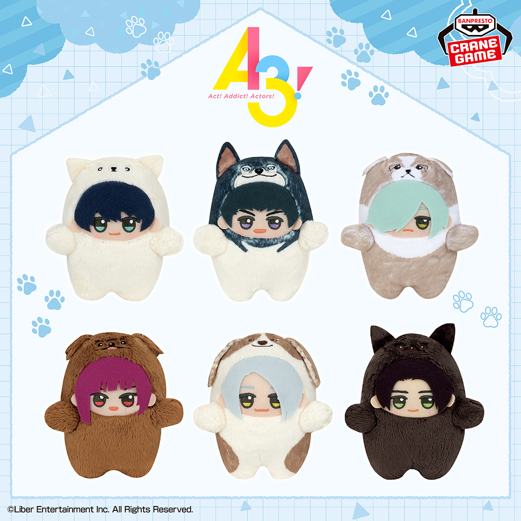 いろんなワンちゃんに大変身❣️／ 『A3!』 もふめ～と ワンワン