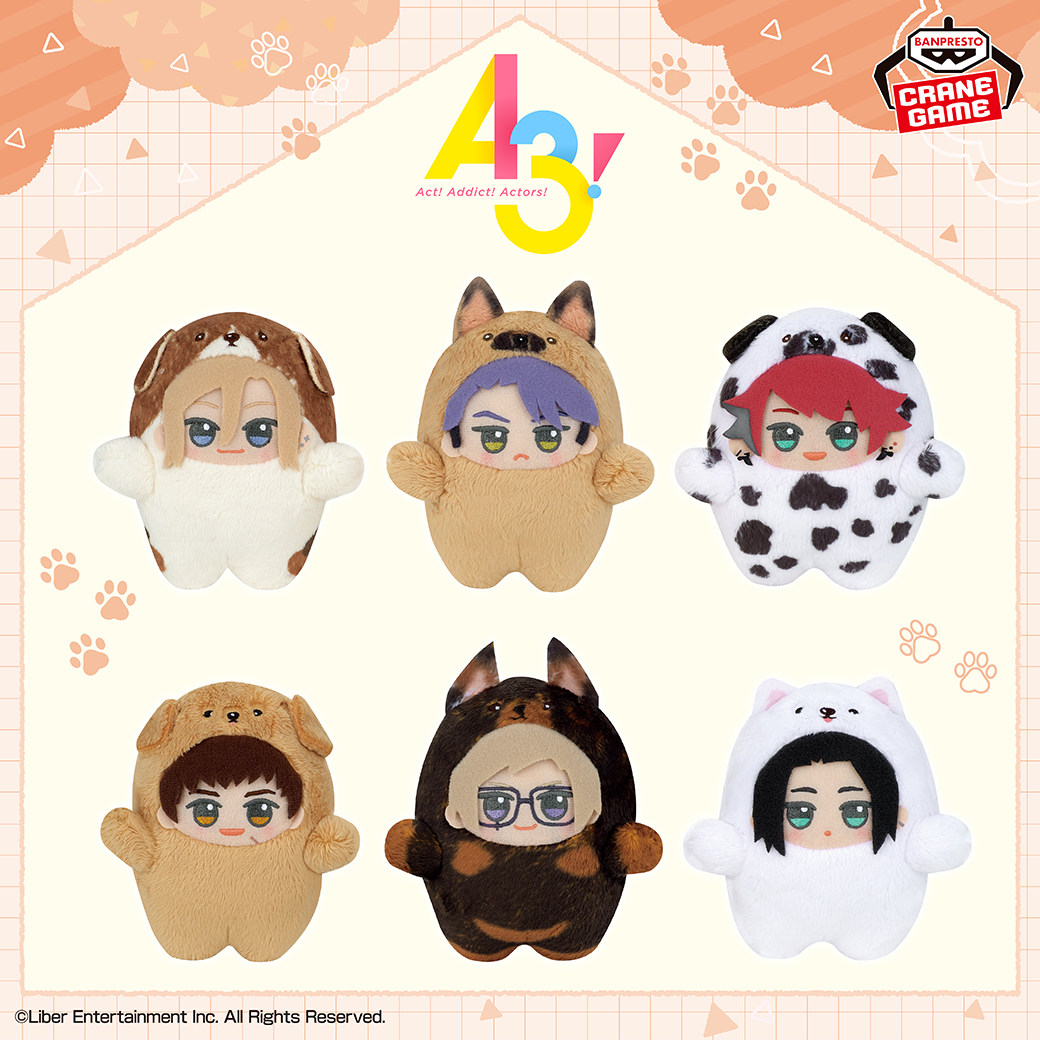 いろんなワンちゃんに大変身❣️／ 『A3!』 もふめ～と ワンワン