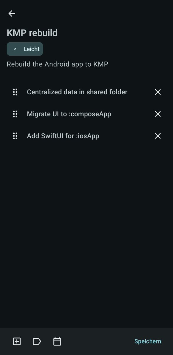 getquestify's tweet image. Rebuilt the Quest creation flow from scratch.

New: Subtask reordering. Gone: Custom notifications.

#IndieDev #BuildingInPublic #KotlinMultiplatform