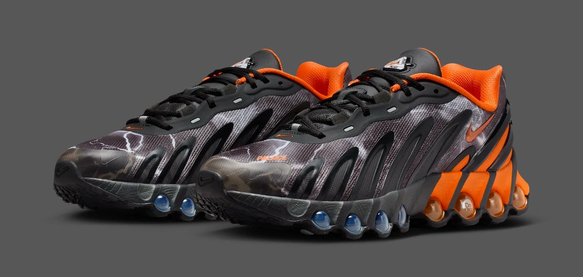 Ovrnundr's tweet photo. Palace x Nike Air Max DN8 "Black" 

• $230
• December 2025 https://t.co/LwxEAUeGDO