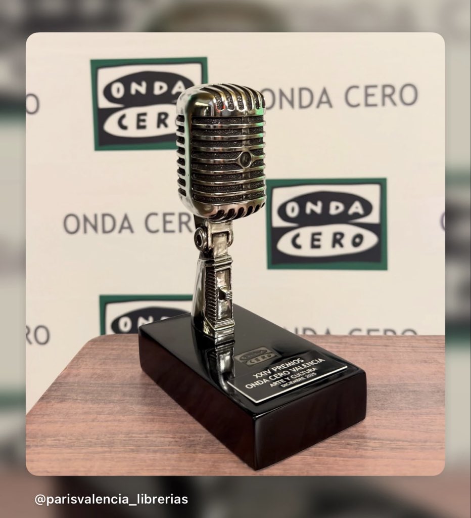 Gracias de corazón. 
Este premio también pertenece a nuestros clientes, amigos, y a cada trabajador que ha formado parte de París-Valencia. 
Gracias, <a href="/OCRValencia/">Onda Cero Valencia</a> , por reconocer nuestra trayectoria y valorar nuestro trabajo.