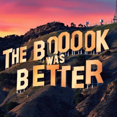 BookBetterPod's tweet photo. Book lovers, I need your verdict:

What’s the WORST book → movie adaptation ever made? https://t.co/cuf74340Kj