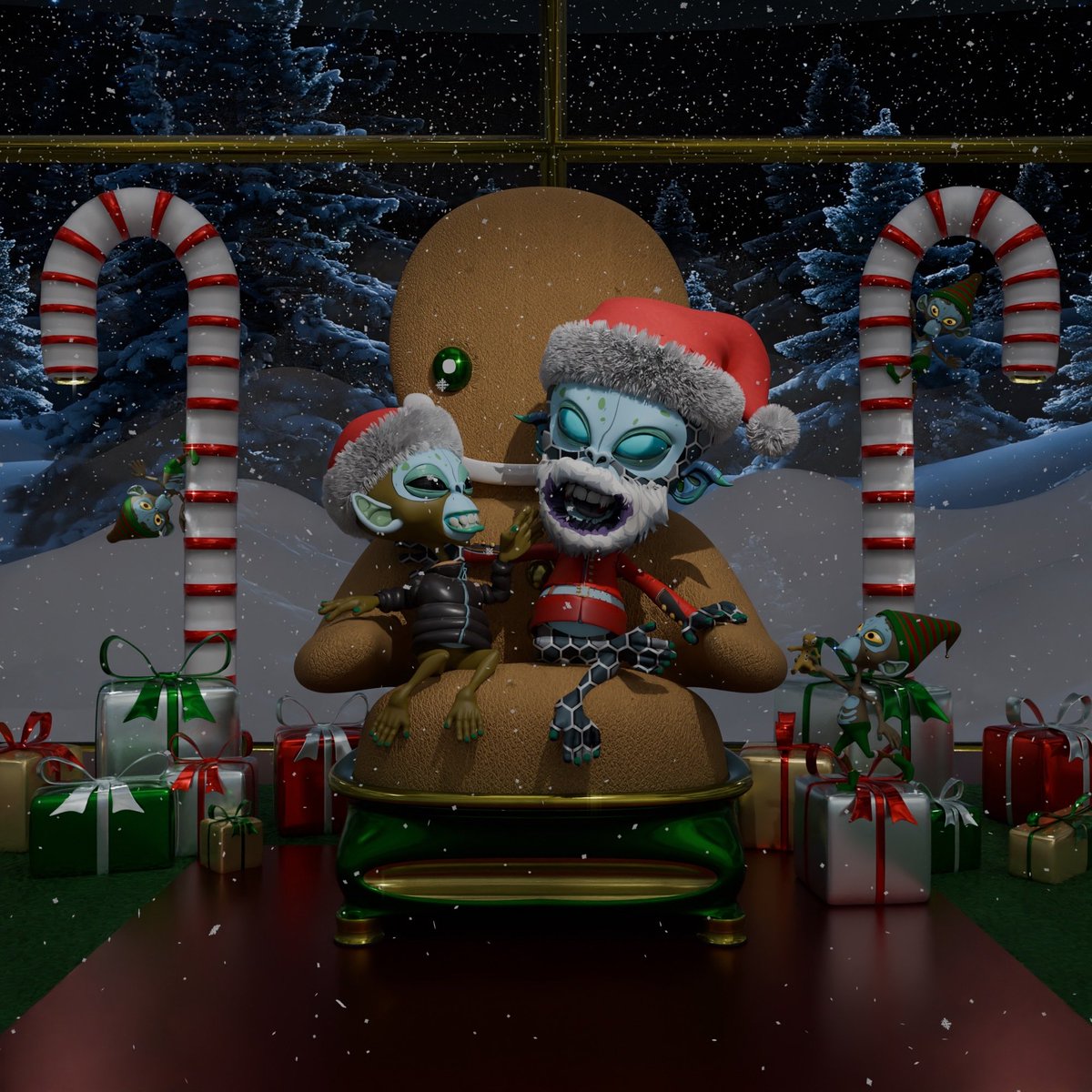 It's never too early (or late) to get on Santa's nice list. But even if you can't, <a href="/MoonApeLab/">Moon Ape Lab</a> can still offer some great 'presents':
Top tier assets
Full IP rights
Soft-staking
Rewards system on their discord where you can earn and buy more items
And more