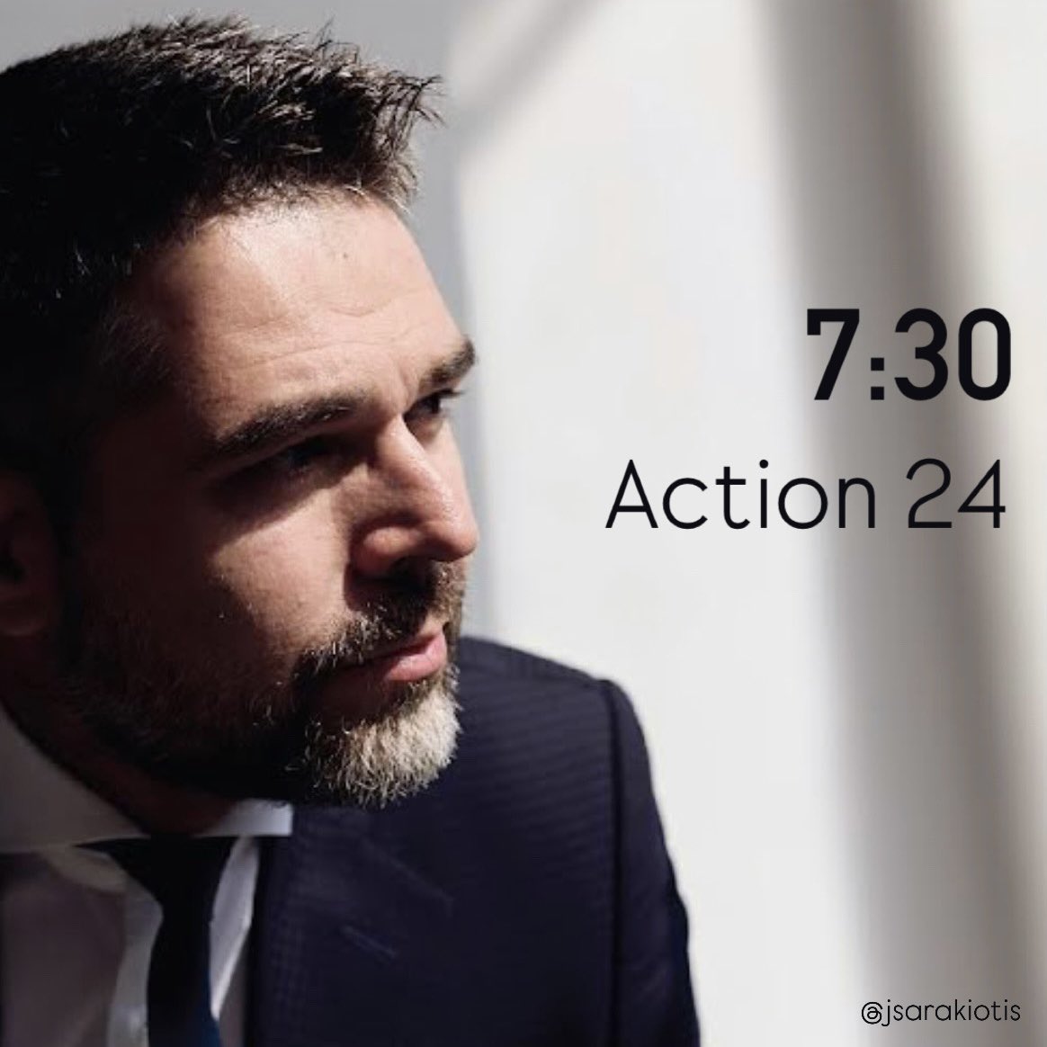 Αύριο το πρωί, θα πούμε «Καλημέρα», ζωντανά από τη συχνότητα του <a href="/action24tv/">Action24</a> και την εκπομπή «Πρωινή Ζώνη».
🔴LIVE ➭ action24.gr/live-stream/
. 
#jsarakiotis #action24 #proinizoni