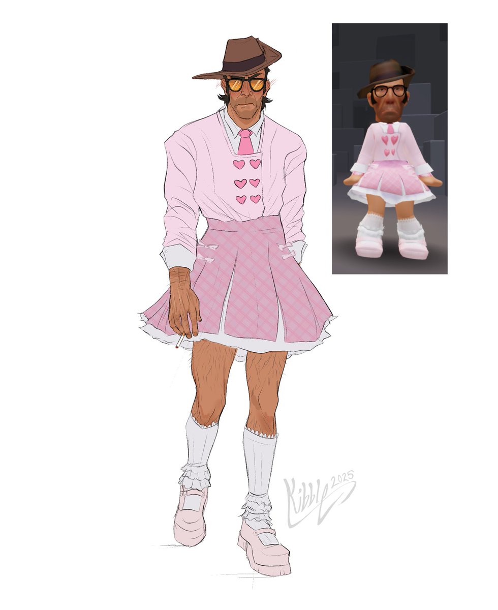 k1bble_'s tweet image. I think my roblox avatar looks pretty good 

#TeamFortress2 #tf2