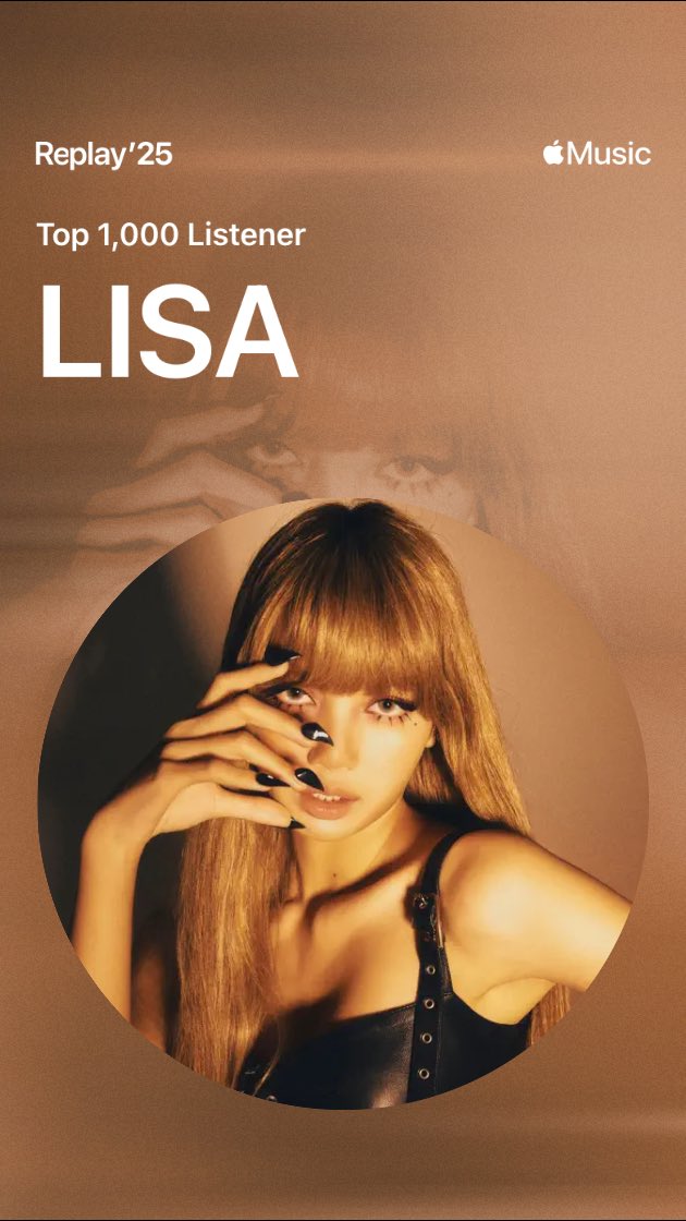 davionngrayy's tweet image. not a spotify girlie but here’s my #AppleMusicReplay for 2025
definitely not surprised about this at all🥳
FUTW was definitely my anthem this year🔥
#LISA #AlterEgo
