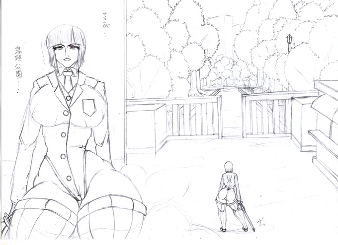 自分が、10年以上前に描いた漫画
『時代はPCだから横に広く描く時代が来る!』
と思ってた当時でしたが
すぐ
今のスマホ型の携帯が台頭してきたことを知り
没になりましたw; 