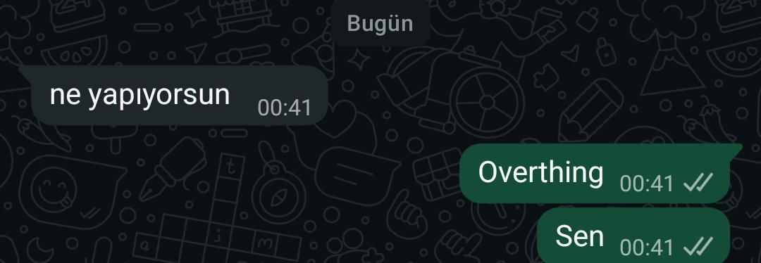 Harbi yapıyorum ama