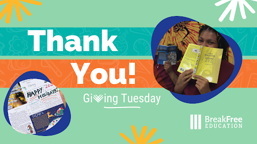 BreakFree_Ed's tweet photo. THANK YOU to everyone who contributed to our Giving Tuesday campaign!🎉We’re well on our way to reaching our goal of sending holiday book bundles and holiday cards to students in confinement. Your support makes a lasting impact.❤️#GivingTuesday #CareMail
👉https://t.co/ShoMtxOfjZ https://t.co/kVttSkdSNx