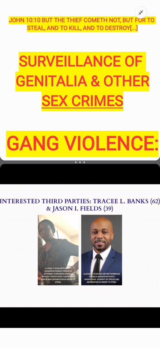 thisisthepoc's tweet image. THE HUMILIATION &amp;amp; FEDERAL PROSECUTION OF THE ENEMY WHOM JASON FIELDS AND TRACEE BANKS PERMITTED TO USE THEM TO ATTACK ME &amp;amp; MY PURPOSE ONLY TO BE PROVEN AS LAWLESS PERVERTS &amp;amp; JEZEBEL SPIRITS WHO LOST IN THEIR EFFORTS FOR THEIR FATHER, THE DEVIL. #FEDERALPRISON #COMMIT #MARTIALLAW