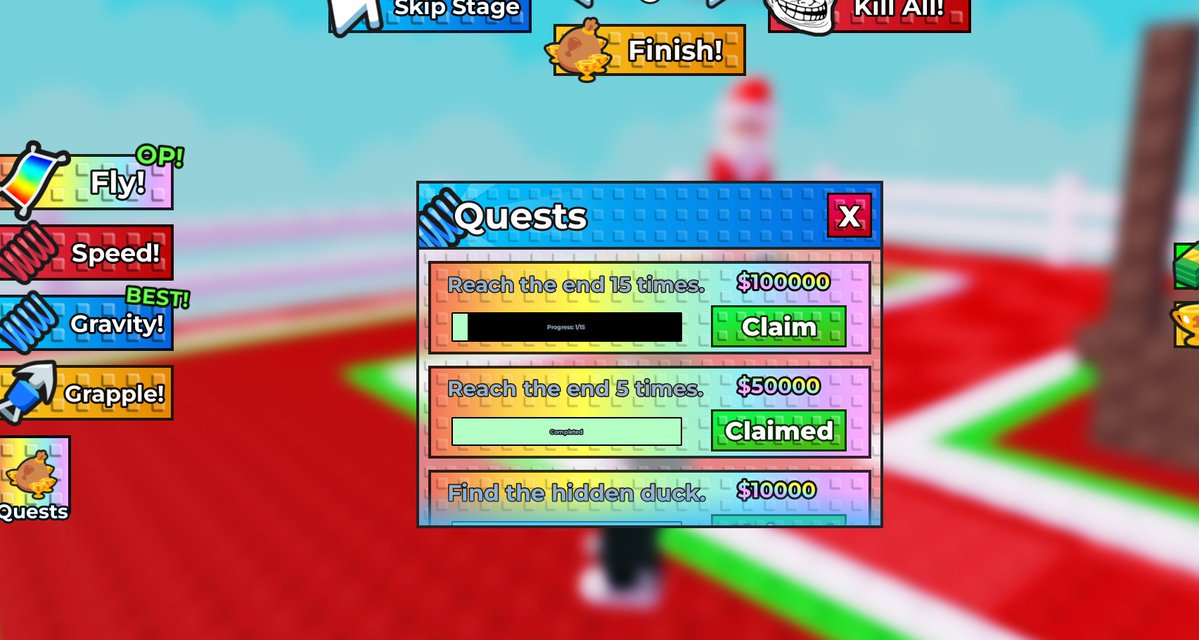 IzzyixgamesDev's tweet image. Just made game with a gears, checkpoint system, quest system (with data saving progress) and more. If u are interested in hiring me, hit me up! [OPEN FOR COMISSIONS] Link: roblox.com/games/11624695… .(Note : i didn&apos;t make the map or ui myself) #RobloxDevs