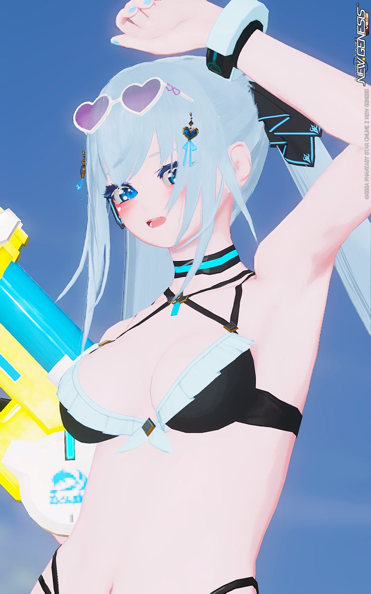 めんすすお疲れ様でした～！
新スク、いや～夏真っ盛りですね！(冬)
#PSO2NGS_SS