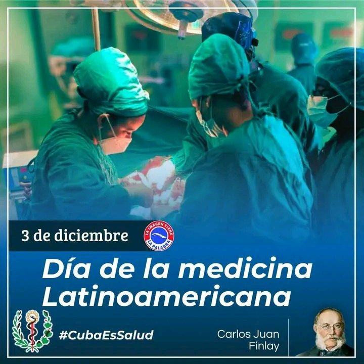 Un enorme reconocimiento a todos los médicos, enfermeras, científicos y trabajadores de la salud de nuestra región y de nuestra querida Cuba 🇨🇺, cuyo esfuerzo, ingenio y vocación en medio de enormes dificultades salvan vidas y construyen un futuro más sano.