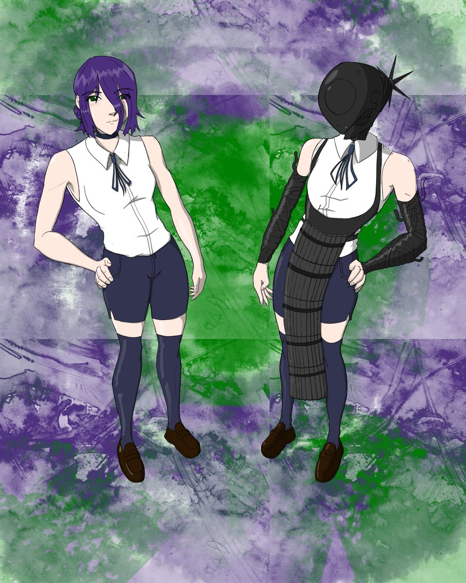 Fishc_43's tweet image. Reze from CSM I started a while back with some changes I hope you enjoy!!!!!