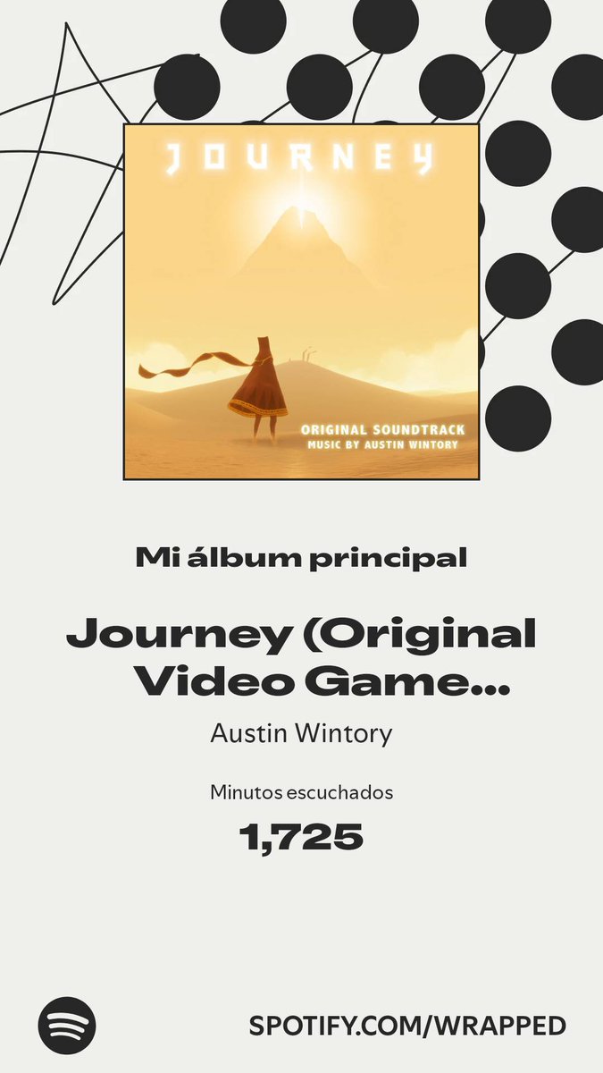 michel_atari's tweet image. Pasé la mayor parte de mi tiempo con Journey @awintory #SpotifyWrapped. 
spotify.com/wrapped-share/…