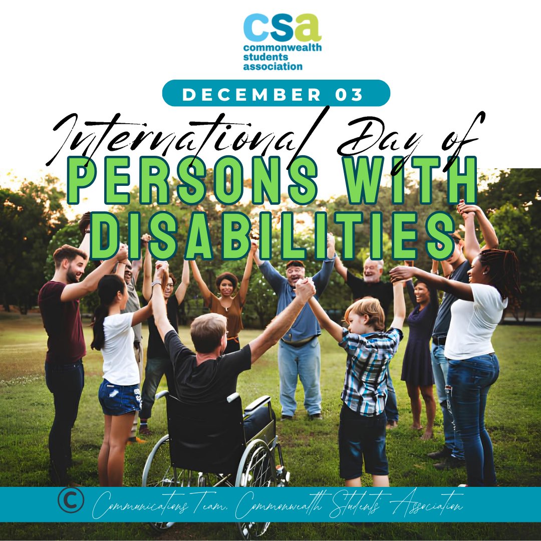 Ability is diverse — opportunity should be universal.
This #IDPD2025, the CSA celebrates the strength and leadership of differently-abled persons across our Commonwealth, and we reaffirm our commitment to accessible, equitable learning for all.
#CSA #AccessibilityForAll