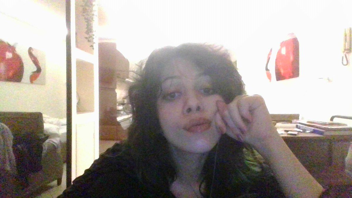 I have a soft spot (hard on) for low res webcam selfies