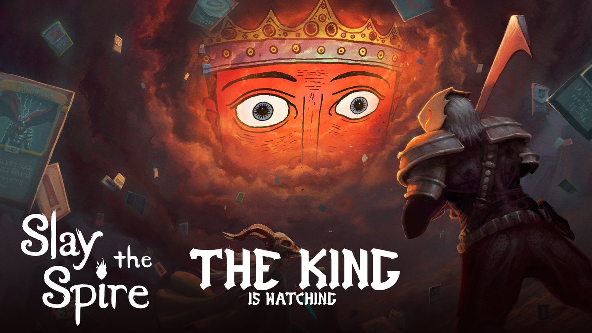 MegaCrit's tweet image. Huzzah, Slayers! ⚔️

You can now ascend the Spire and build your kingdom for 10% off in our bundle with The King is Watching, a kingdom building roguelite where you rule the land with your gaze! 👑

🔗 store.steampowered.com/bundle/63846/S…