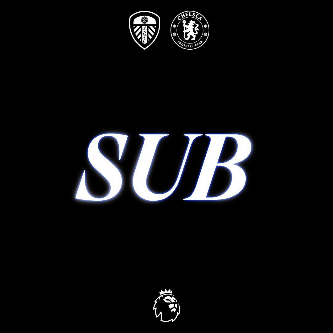 ChelseaFC's tweet image. ⬅️ Andrey Santos
➡️ Guiu

⚪️ 3-1 ⚫️ [76] #CFC | #LEECHE
