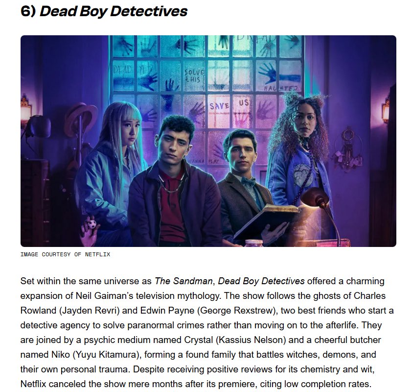 Dead Boy Detective Agency tweet media