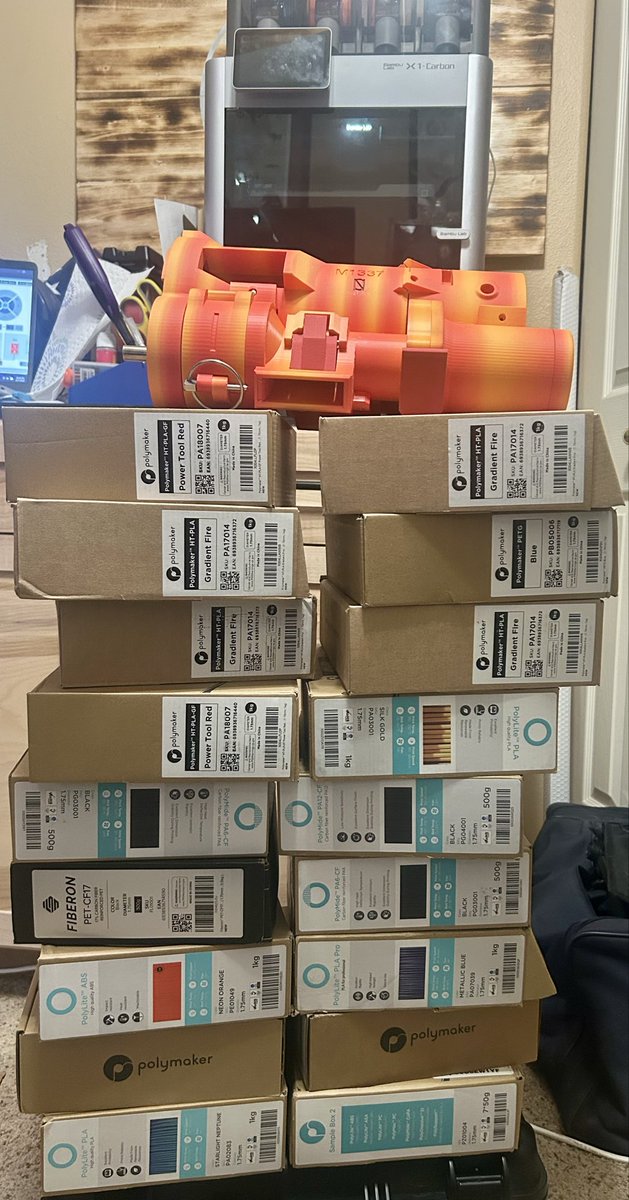 HomebrewAK's tweet photo. @Polymaker_3D #Polymaker3DPDay https://t.co/sKW1NUVfKj