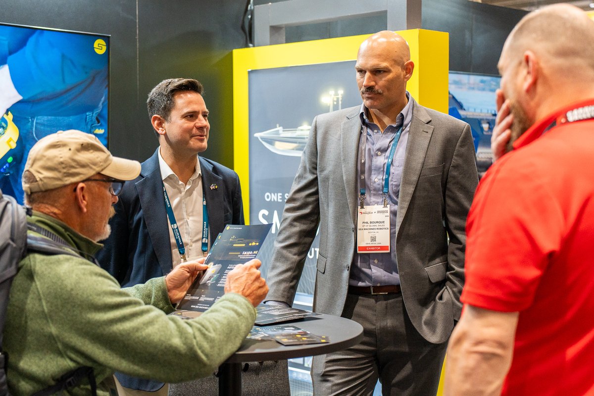 Day 1 at the International WorkBoat Show!

Autonomy is on everyone’s radar. Stop by booth #819 for all the answers.

More on our autonomy: sea-machines.com/sm300-ng/
Meetings: sales@sea-machines.com

#UnmannedSurfaceVessel #MaritimeAutonomy #Tech #IWBS202