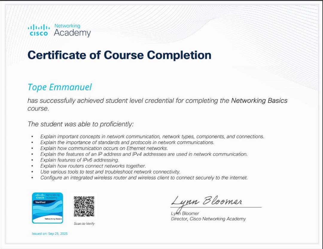 I just started and I look forward to making more posts on Cybersecurity as I deepen my Knowledge in the Space.