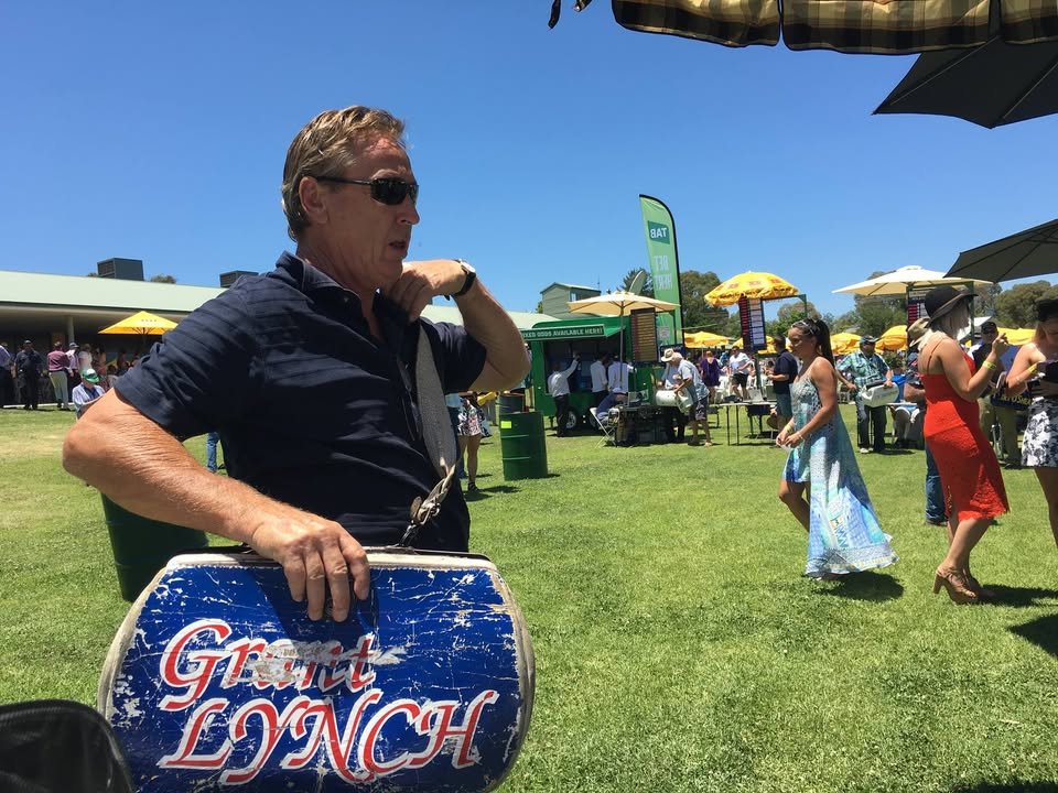 World's #1 bagman and great guy <a href="/MudgeeRaceClub/">Mudgee Race Club</a> some 12 years ago - sorry to be missing tomorrow's meeting. If you haven't been to a country cup this is a good place to start. Don't miss the calcutta tonight at the fabulous ORIENTAL Hotel #howgoodiscountryracing