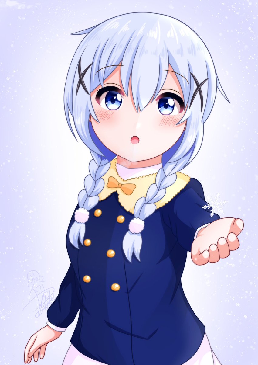 チノちゃんお誕生日おめでとう〜！！✨✨ #gochiusa #香風智乃生誕祭