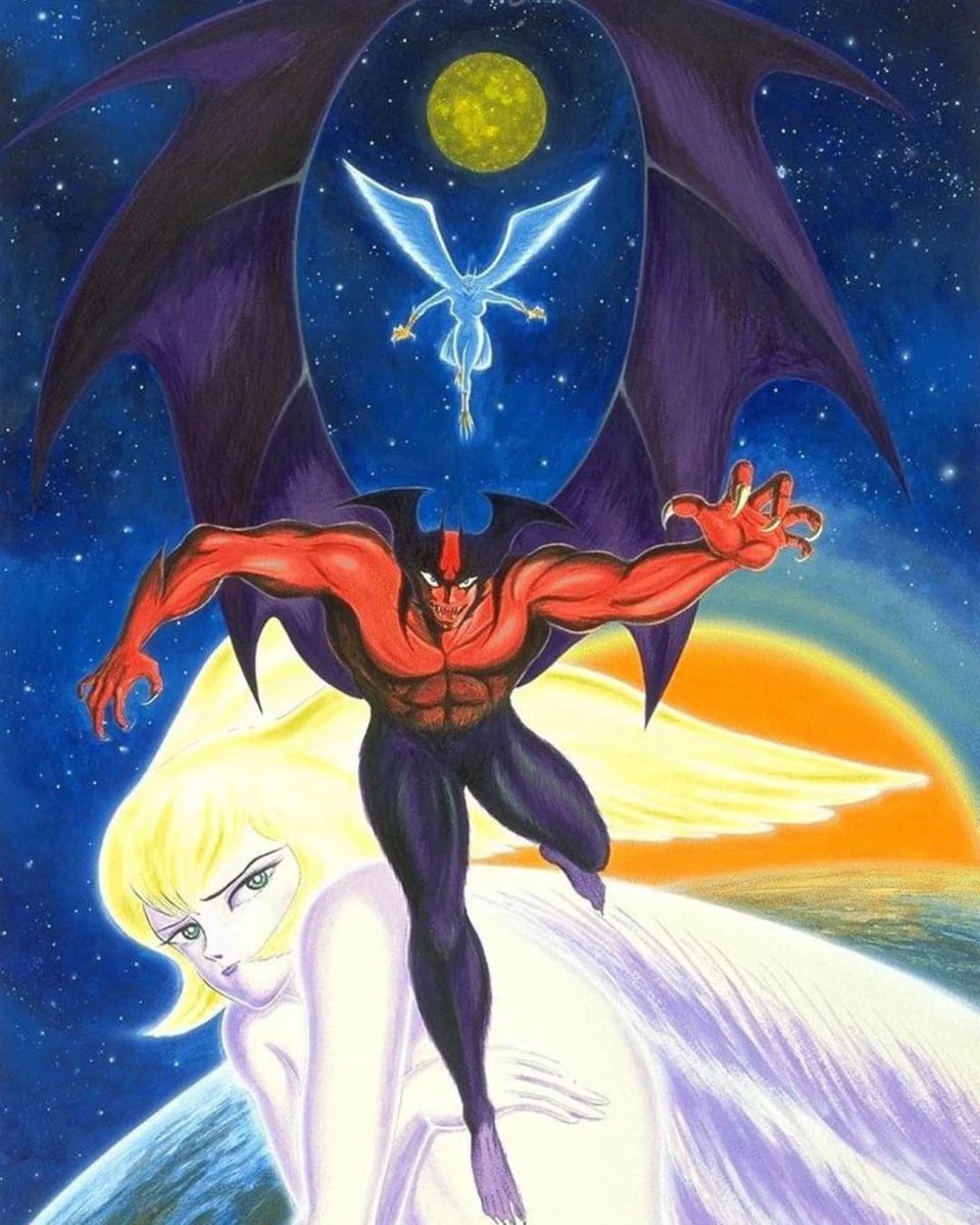 retro_anime's tweet photo. Devilman https://t.co/XeAqzRqrNG
