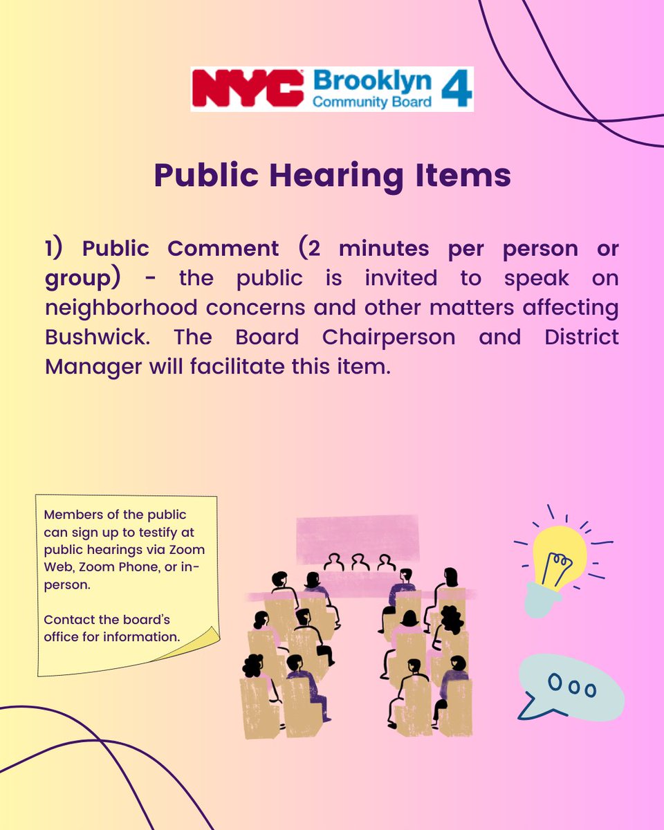 Brooklyn Community Board 4 tweet media