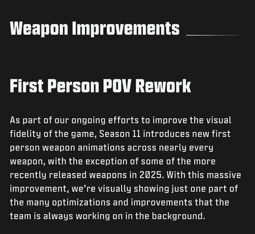 LeakersOnDuty's tweet photo. The new first-person weapon animations will be applied to all weapons except the ones released in 2025, since those are newer and already have updated animations.

#CODMobile #callofdutymobile #codm #codmnews #codmleaks
Follow Us & Join our Discord server for the latest news and leaks.