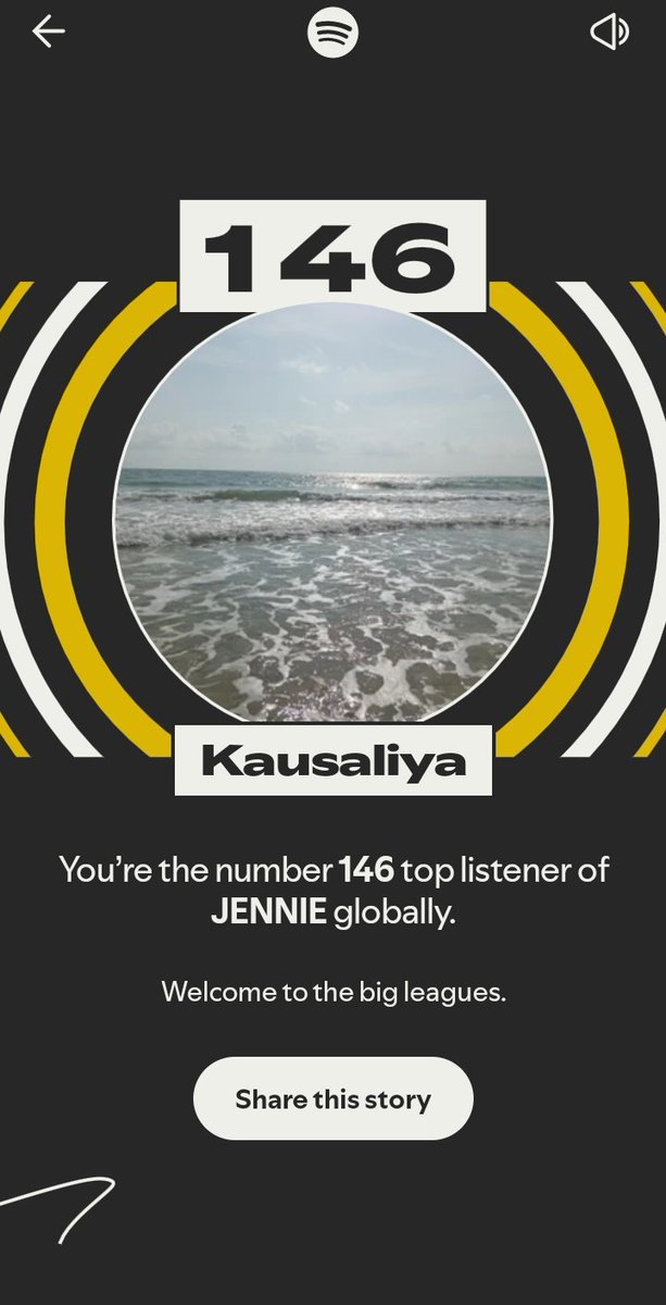 Kausaliya7's tweet image. I&apos;m so happy 😊 with my #SpotifyWrapped2025 #JENNIE #RUBY . Thanks, @jennierubyjane, for making my year colourful. You are indeed a great artist.  🥳🥳🥳