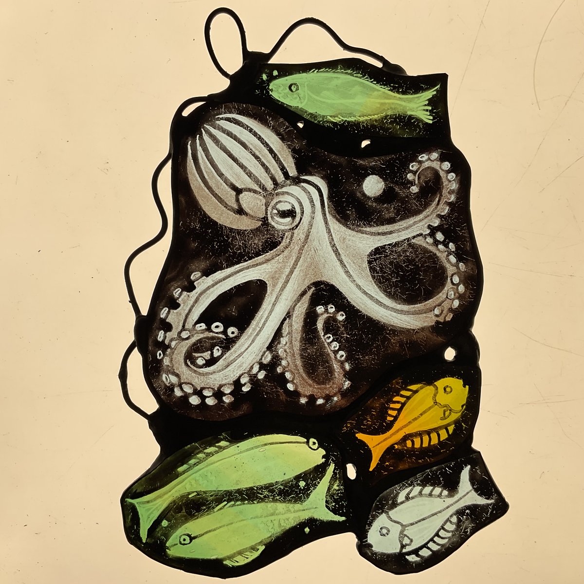 Fabstainedglass's tweet image. #octopus #fish #fun