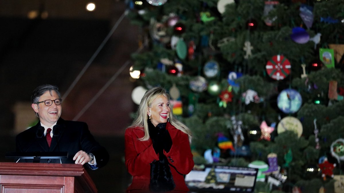Last night, we led the annual lighting of the Capitol Christmas Tree. This year’s tree was chosen from the beautiful state of Nevada. 

It’s officially Christmas in Washington!