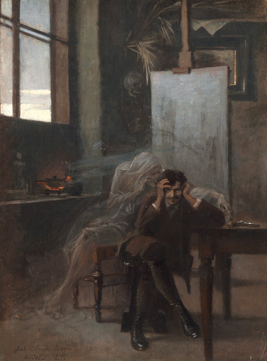 The Misery, c. 1909, by Adolf Werner