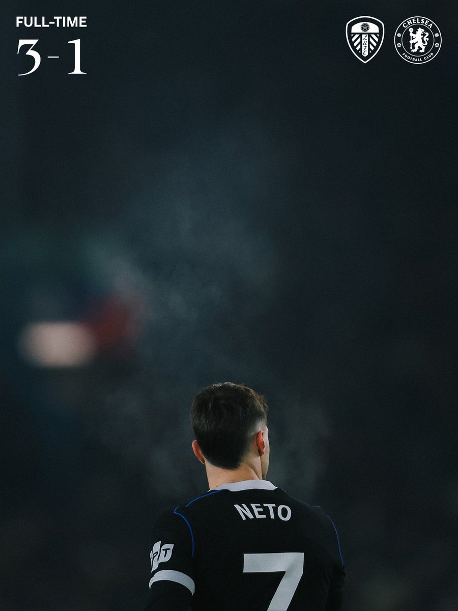 ChelseaFC's tweet image. FT at Elland Road.

#CFC | #LEECHE