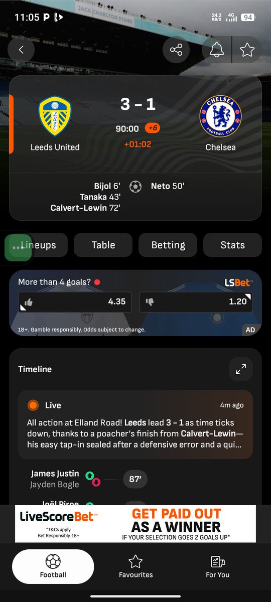 BeginEsquire's tweet image. Arsenal with 10 men.. Leeds with 11 men.. Oya win make we see !!! 🤣🤣🤣
No wonder they celebrated a home draw against Arsenal. Smellos 🤣🤣🤣🤣

Akpabio Kiss Daniel 2 baba
