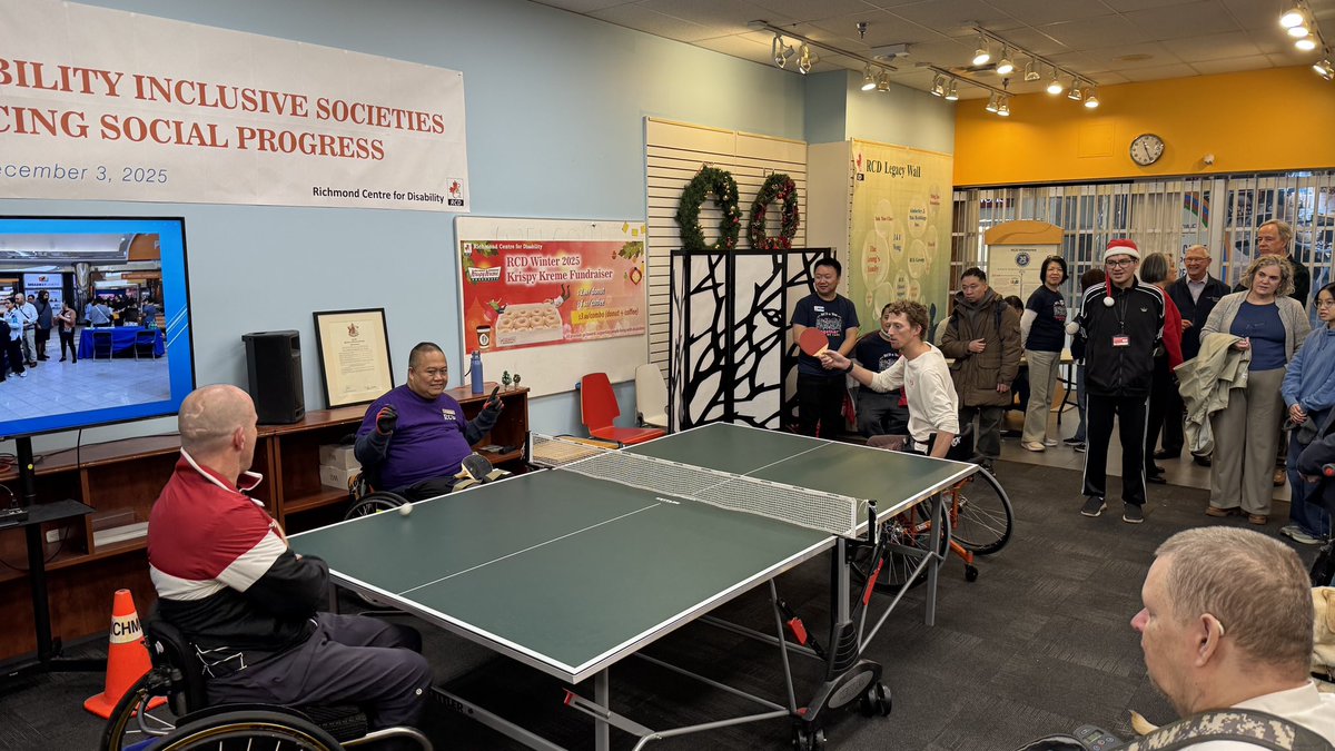Today is the UN International Day of Persons with Disabilities. Proud to join the Richmond Centre for Disability’s celebration for the second year as a Board Director and Treasurer. Thank you to everyone who continues to support <a href="/RCD_Richmond/">Richmond Centre for Disability (RCD)</a>! #RichmondBC
