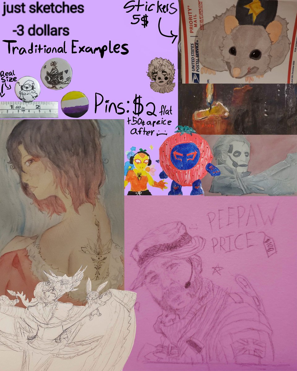 AMushroom_'s tweet photo. Hi!! I'm AMushroom, I'm really looking forward to making sure my family has a great holiday :D Hopefully I can make yours just as good!! These are my prices and examples, if you have any questions lmk ^^ #commisions https://t.co/I3DNx5txeR