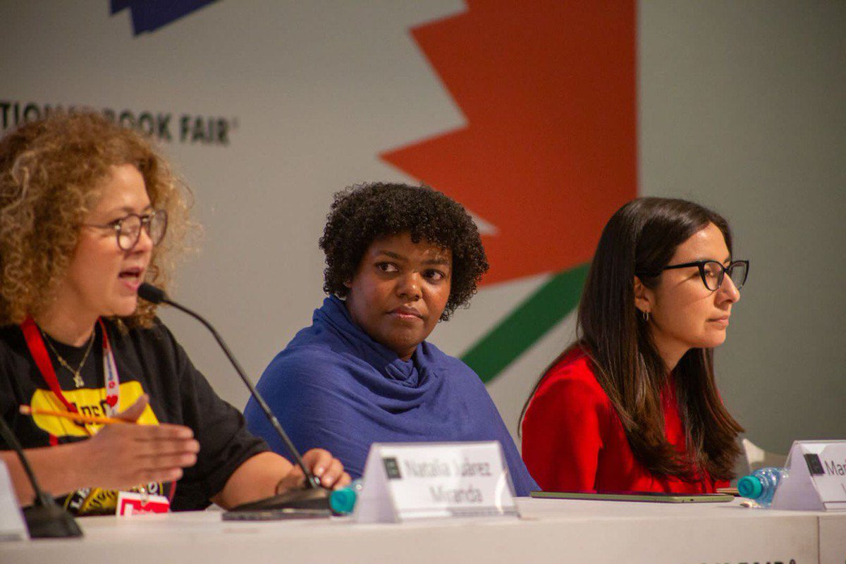 CISS_org's tweet image. 💜 En el marco de la @FILGuadalajara , el Foro Sindical “Cuidar y trabajar: los cuidados también se conquistan” nos recordó que los cuidados son parte esencial del #bienestarsocial.

Nuestra investigadora Lourdes Jiménez, especialista en #cuidados, compartió perspectivas…