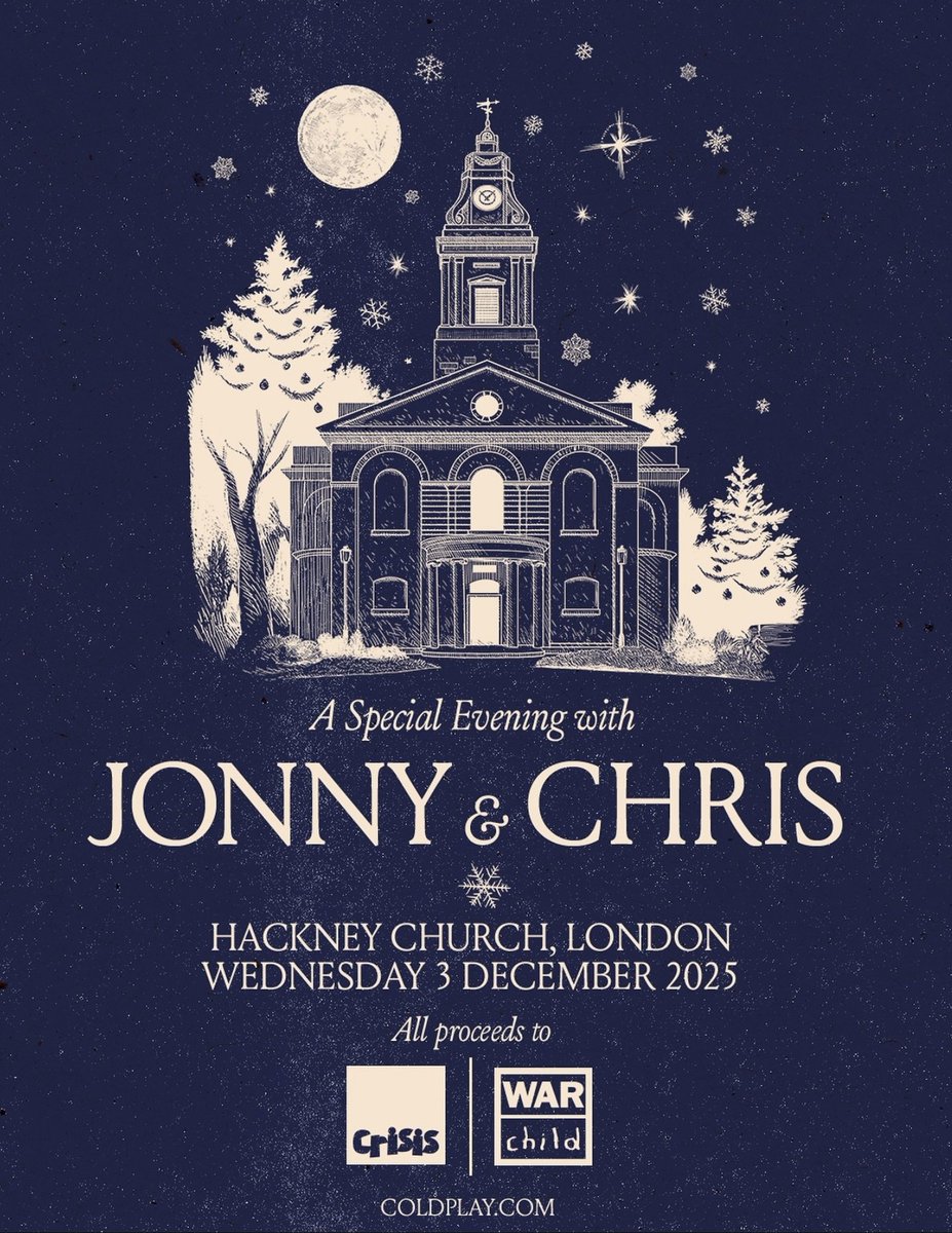 coldplayaccess's tweet photo. Chris and Jonny are playing 'I miss you, I'm sorry' with Gracie Abrams at today's gig at Hackney Church 🤯 https://t.co/Z35Mma0IUZ